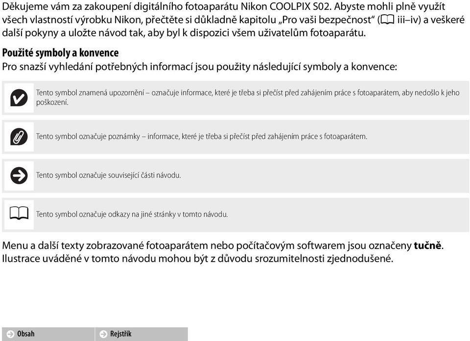 fotoaparátu.