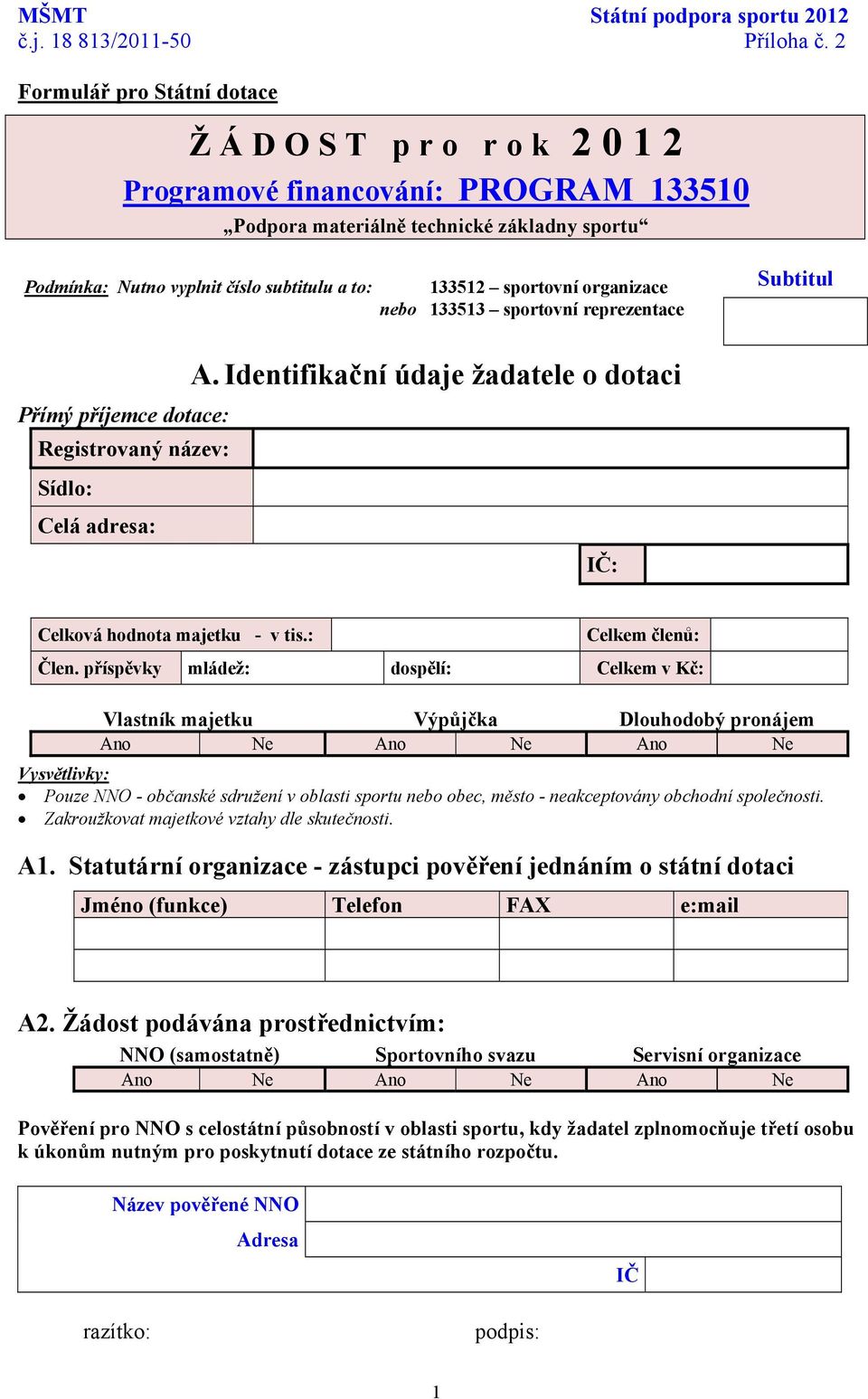 sportovní organizace Subtitul nebo 133513 sportovní reprezentace A.
