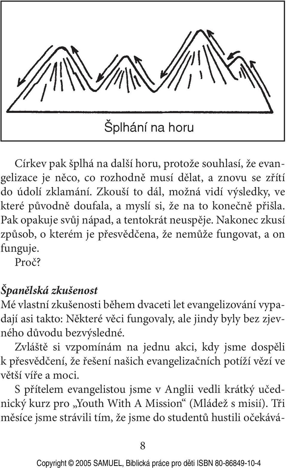 Nakonec zkusí způsob, o kterém je přesvědčena, že nemůže fungovat, a on funguje. Proč?