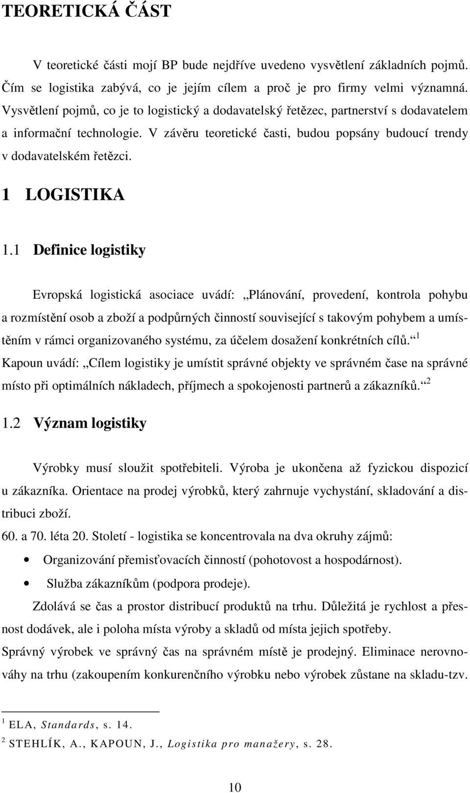 1 LOGISTIKA 1.