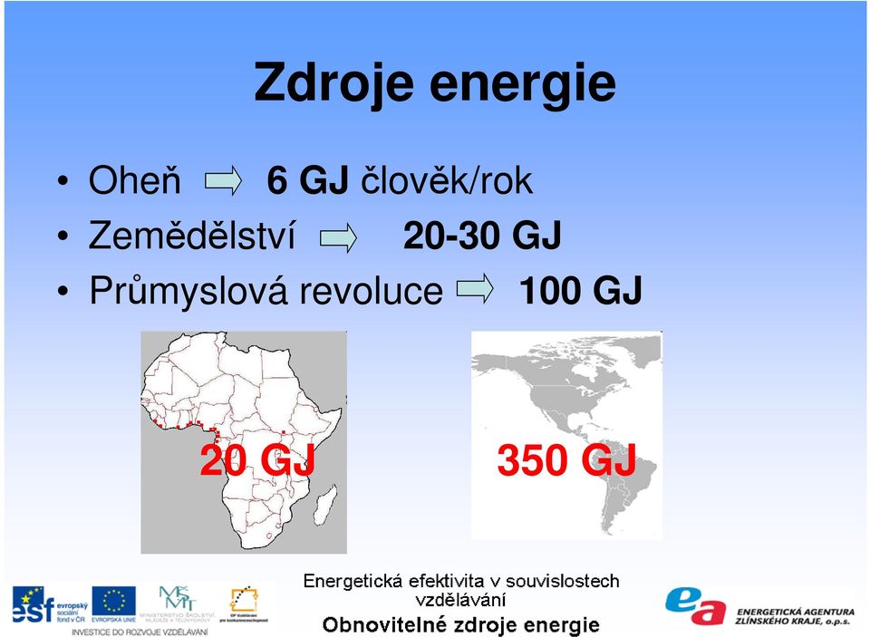 Zemědělství 20-30 GJ