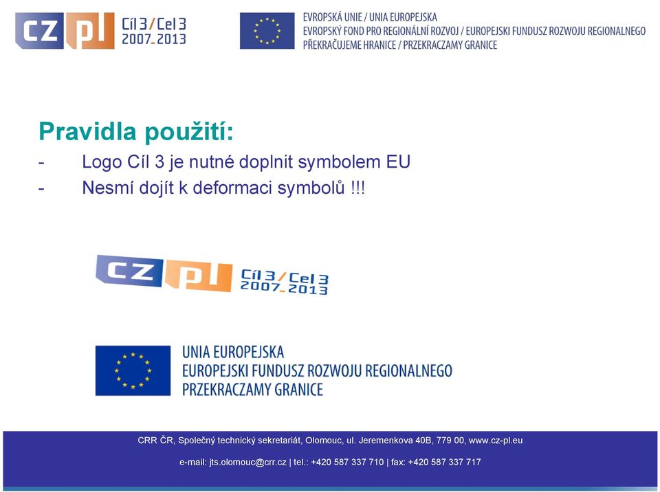 doplnit symbolem EU -