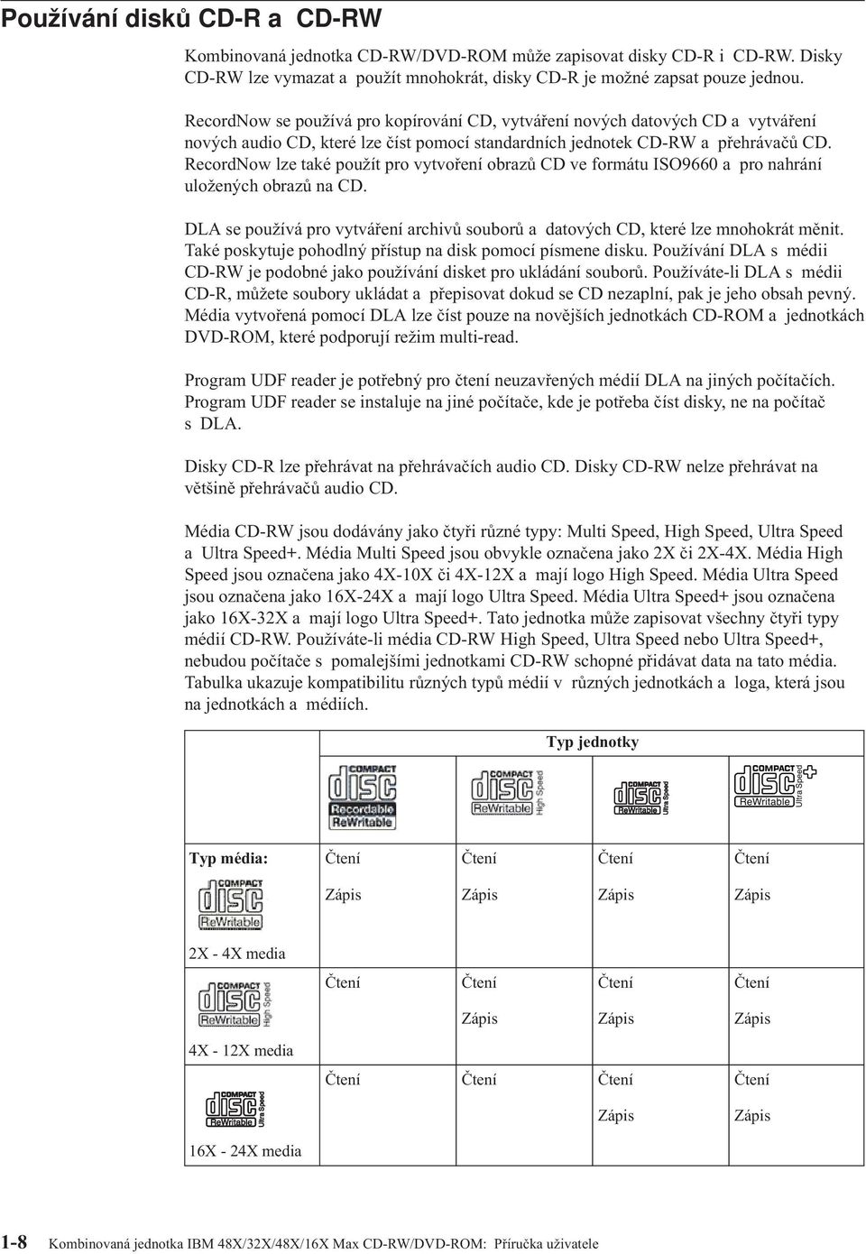 RecordNow lze také použít pro ytoření obrazů CD e formátu ISO9660 a pro nahrání uložených obrazů na CD. DLA se použíá pro ytáření archiů souborů a datoých CD, které lze mnohokrát měnit.