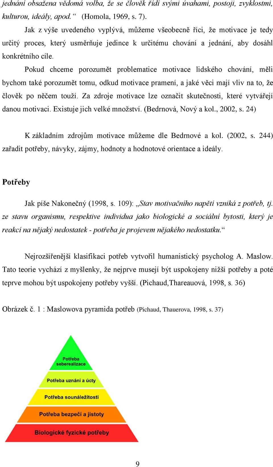 Pokud chceme porozumět problematice motivace lidského chování, měli bychom také porozumět tomu, odkud motivace pramení, a jaké věci mají vliv na to, že člověk po něčem touží.