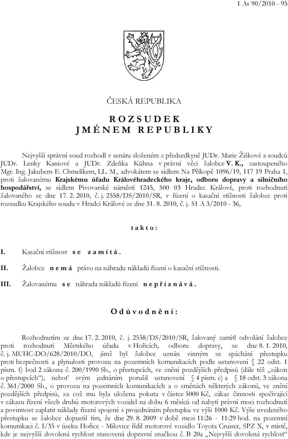 r. Ing. Jakubem E. Chmelíkem, LL. M.