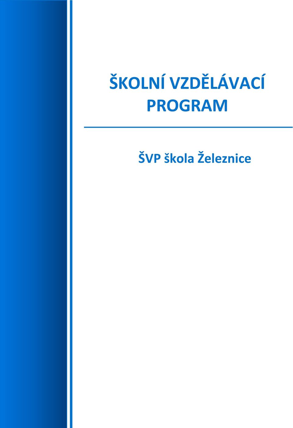 PROGRAM ŠVP