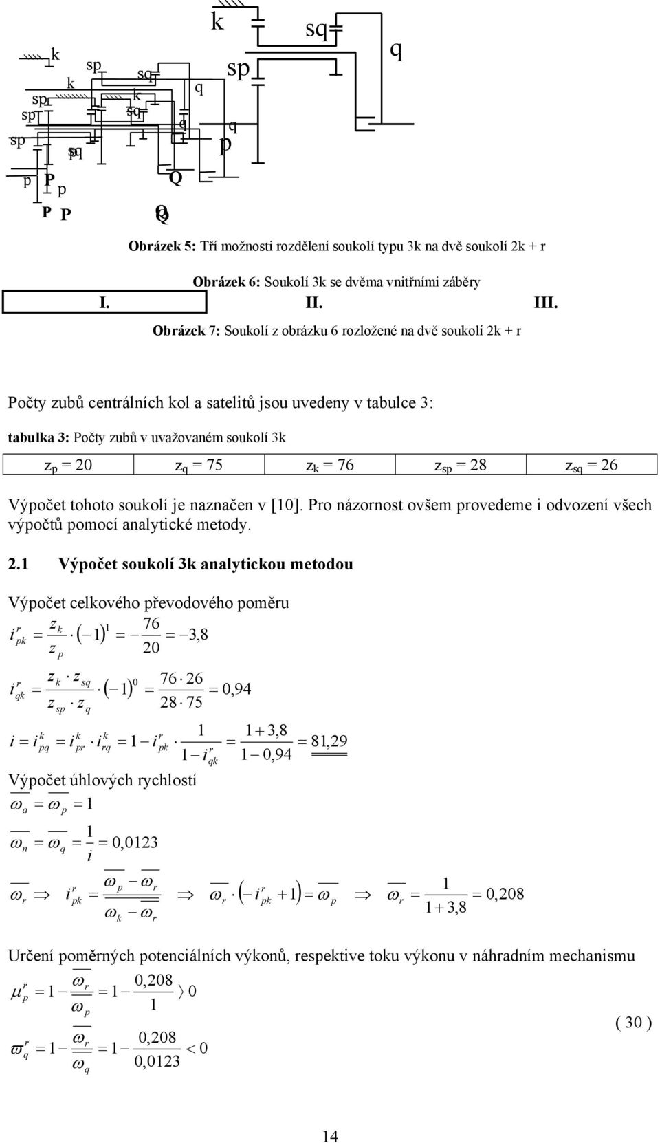 souolí je zče v [10]. o ázoost ovšem ovedeme odvozeí všech výočtů omocí lytcé metody. 2.