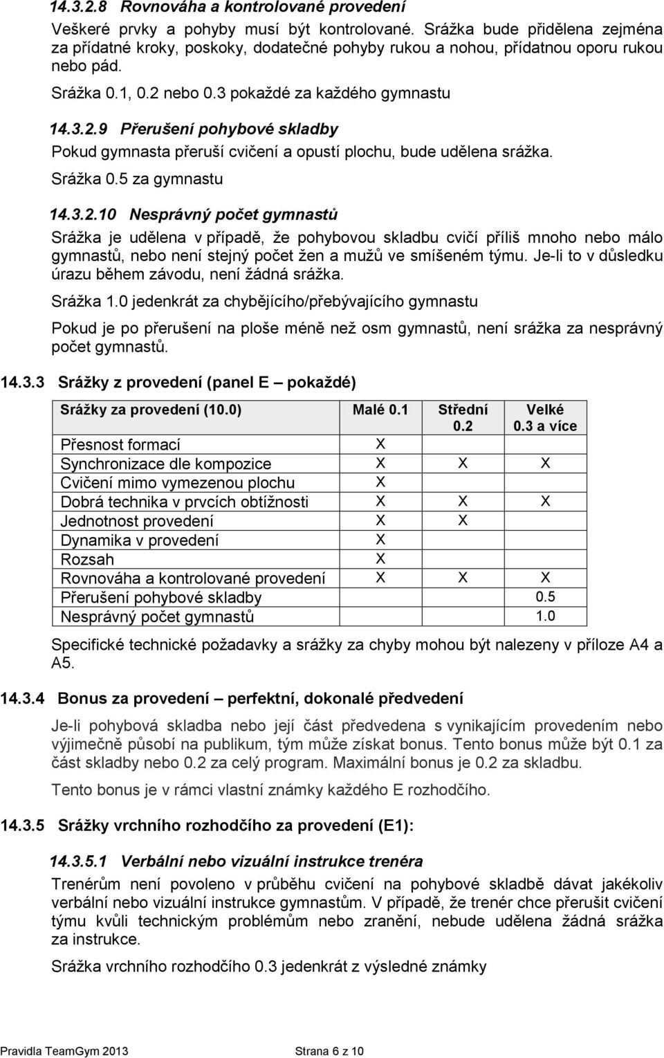 nebo 0.3 pokaždé za každého gymnastu 14.3.2.