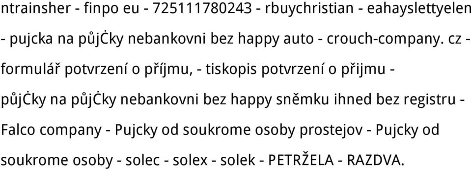 cz - formulář potvrzení o příjmu, - tiskopis potvrzení o přijmu - půjčky na půjčky nebankovni