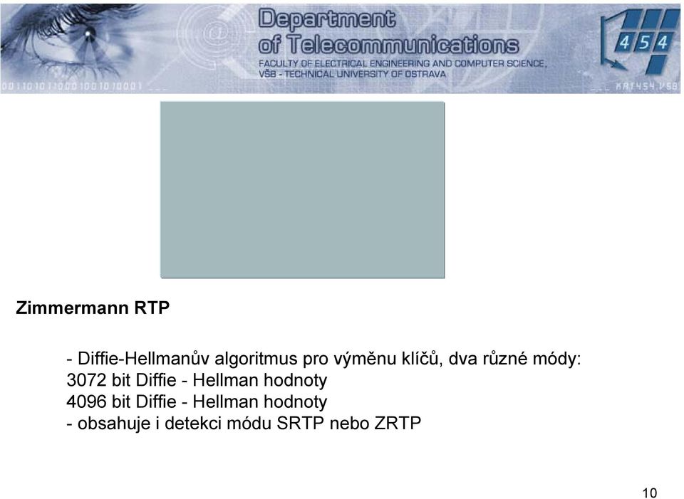 Diffie - Hellman hodnoty 4096 bit Diffie -