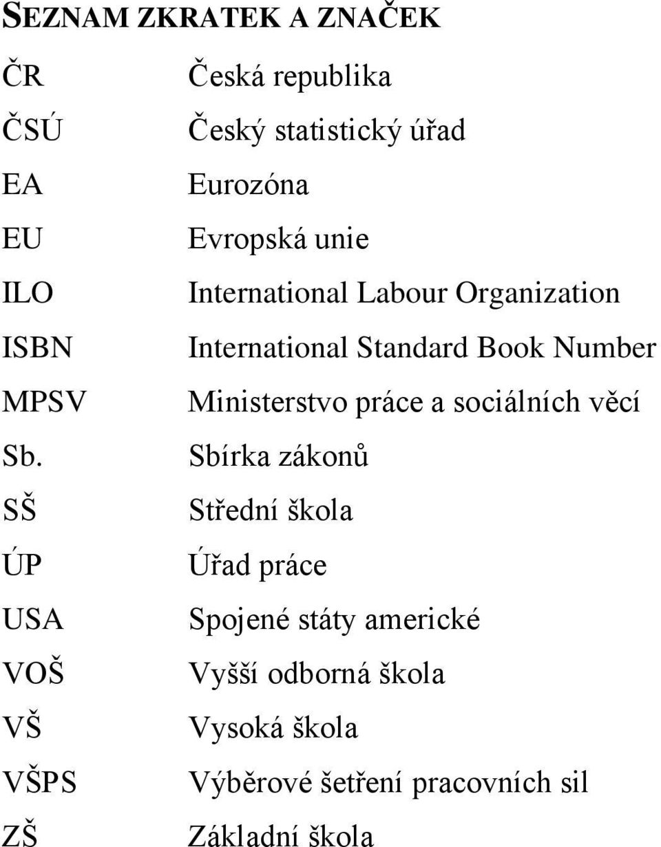 International Labour Organization International Standard Book Number Ministerstvo práce a