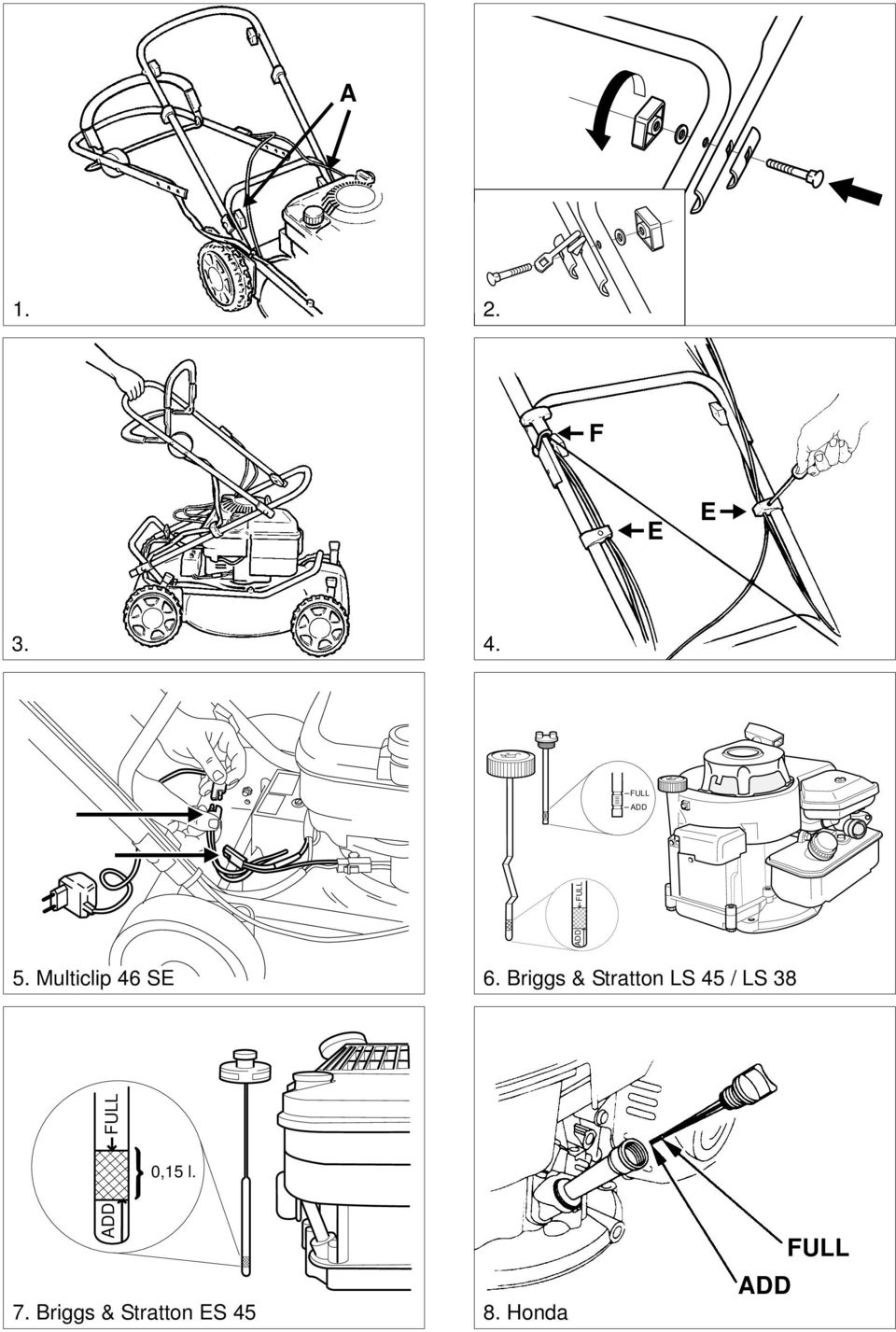 Briggs & Stratton LS 45 / LS 38 ADD FULL