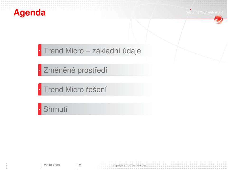 Micro řešení Shrnutí 27.10.