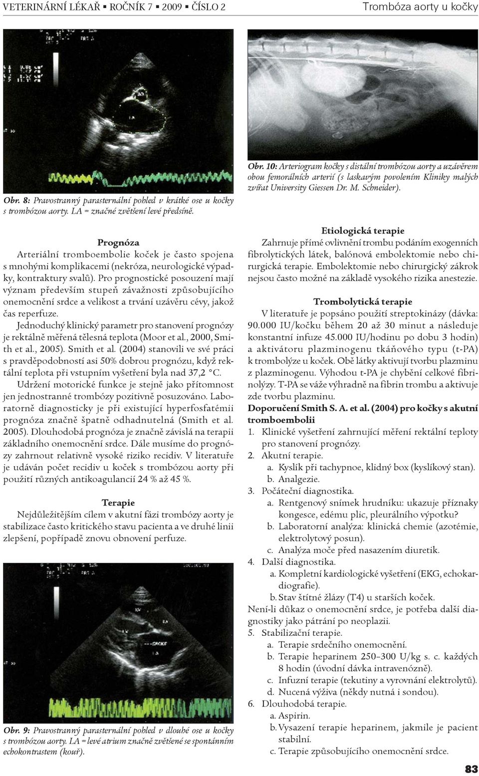 Pro prognostické posouzení mají význam pøedevším stupeò závažnosti zpùsobujícího onemocnìní srdce a velikost a trvání uzávìru cévy, jakož èas reperfuze.