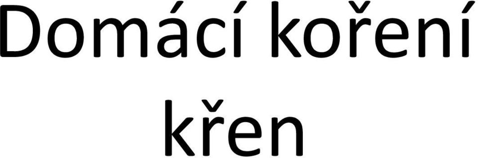 křen