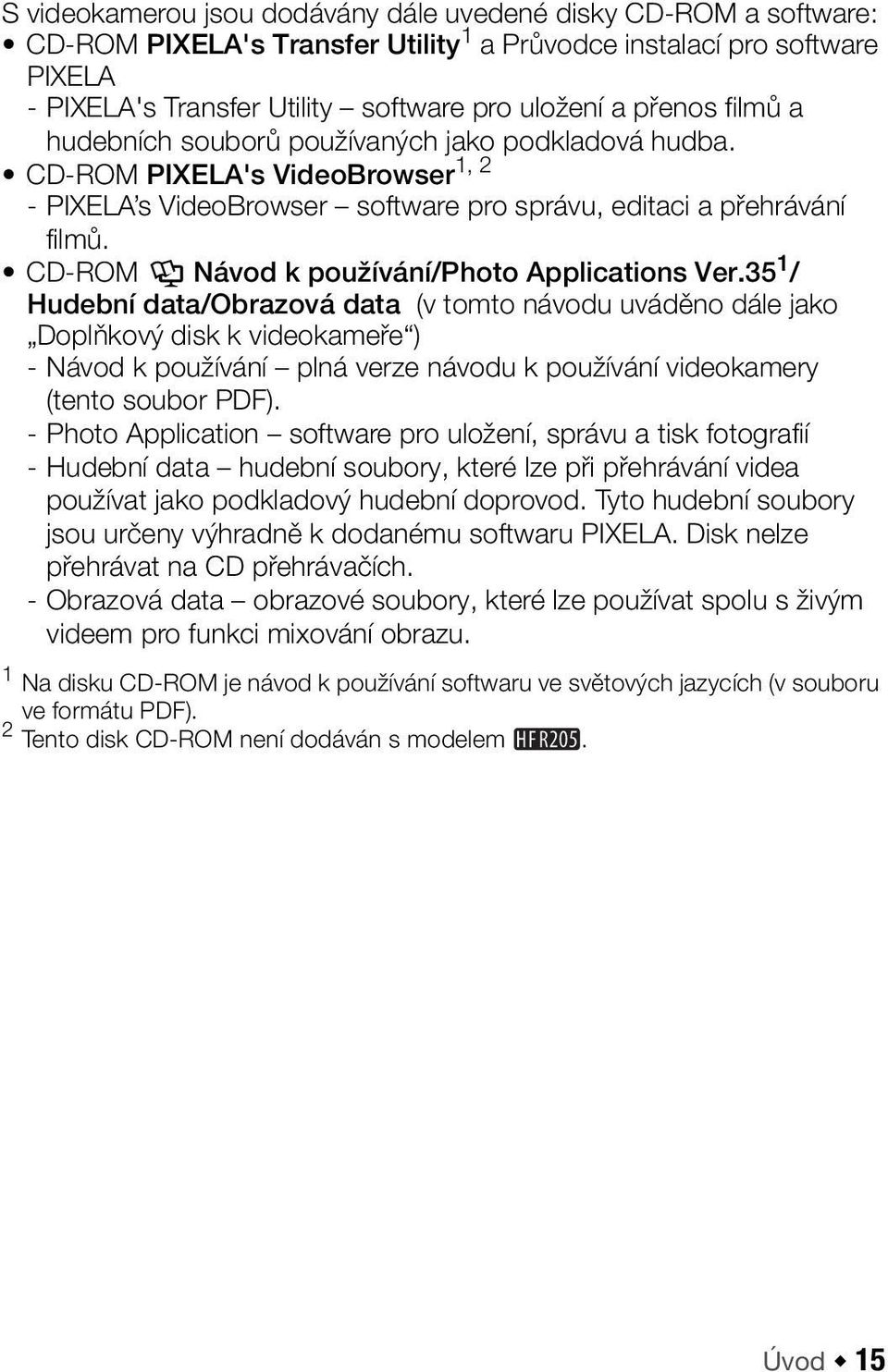 CD-ROM Y Návod k používání/photo Applications Ver.