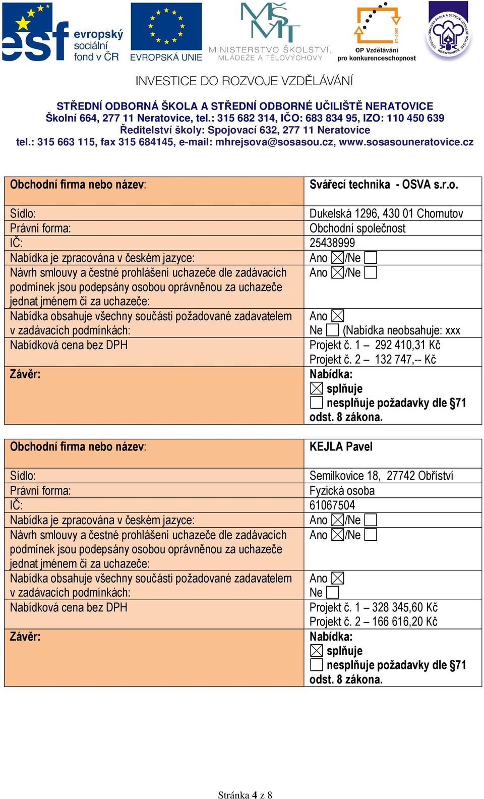 název: Svářecí technika - OSVA s.r.o.