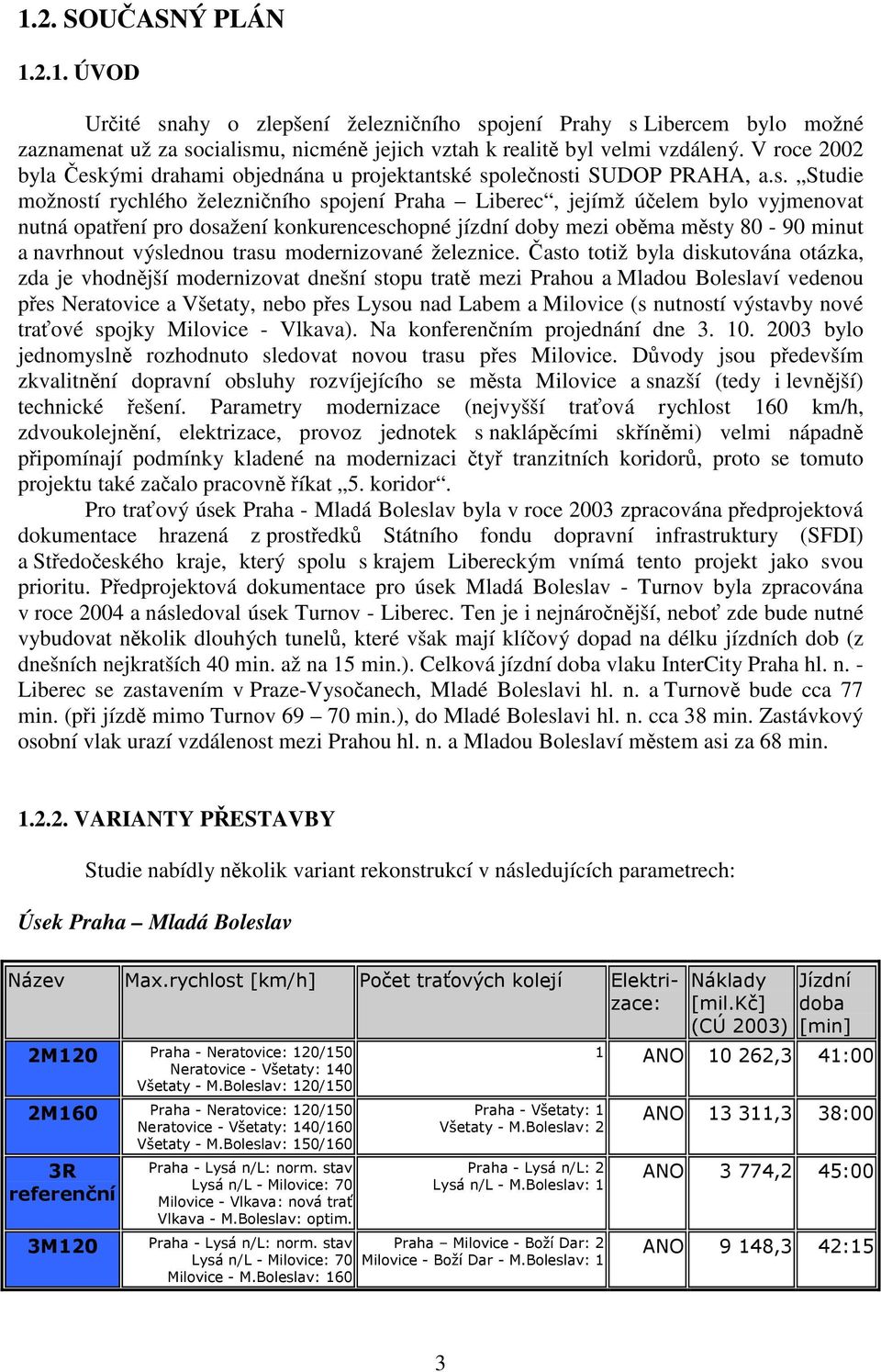 ými drahami objednána u projektantsk