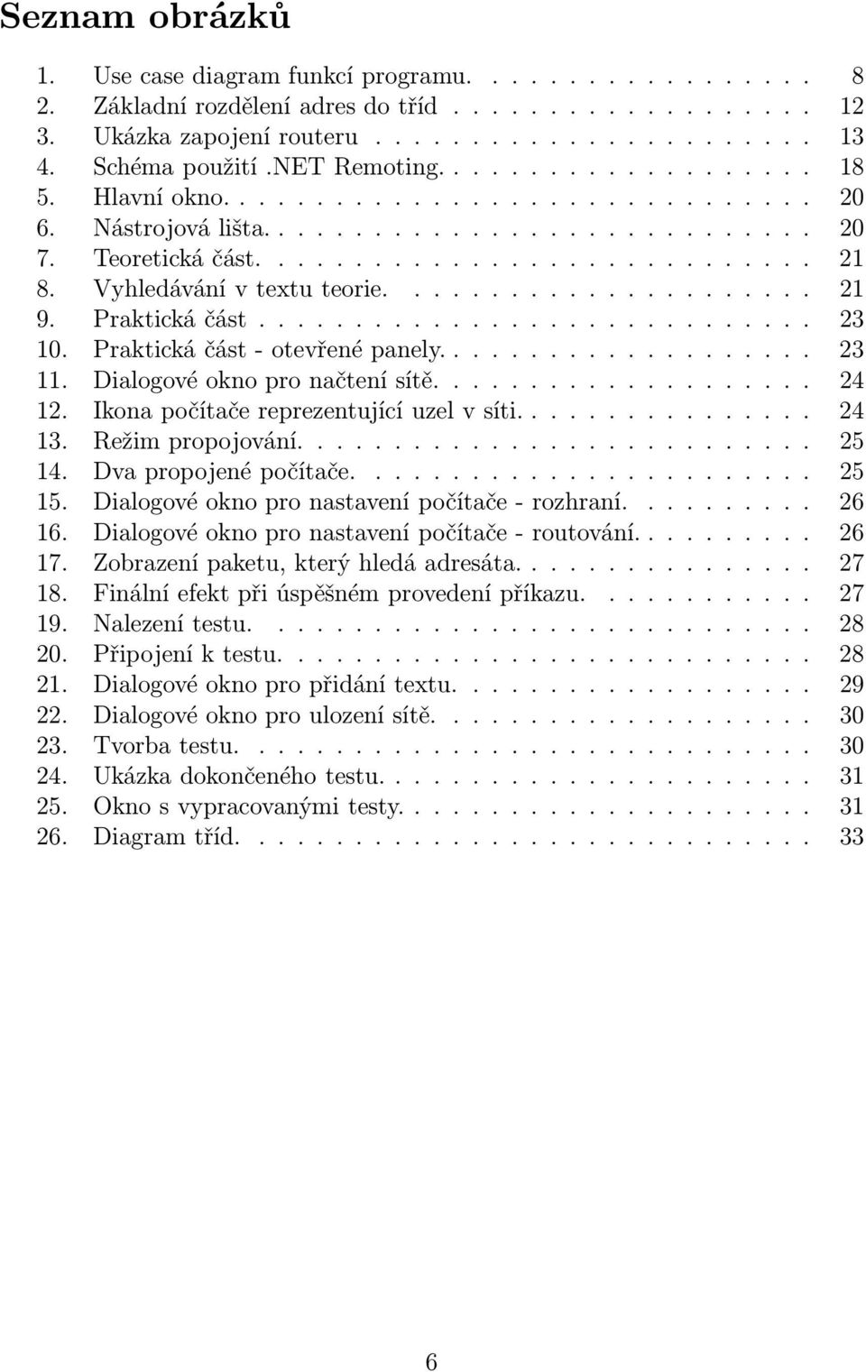 Dialogovéoknopronačtenísítě.......... 24 12. Ikonapočítačereprezentujícíuzelvsíti...... 24 13. Režimpropojování..... 25 14. Dvapropojenépočítače.............. 25 15.