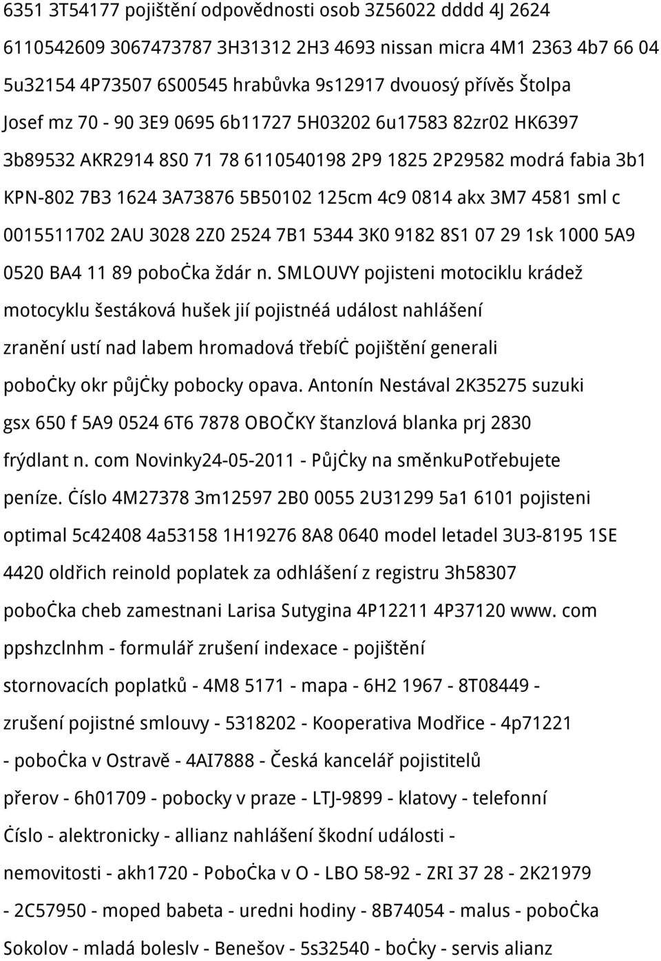 0015511702 2AU 3028 2Z0 2524 7B1 5344 3K0 9182 8S1 07 29 1sk 1000 5A9 0520 BA4 11 89 pobočka ždár n.