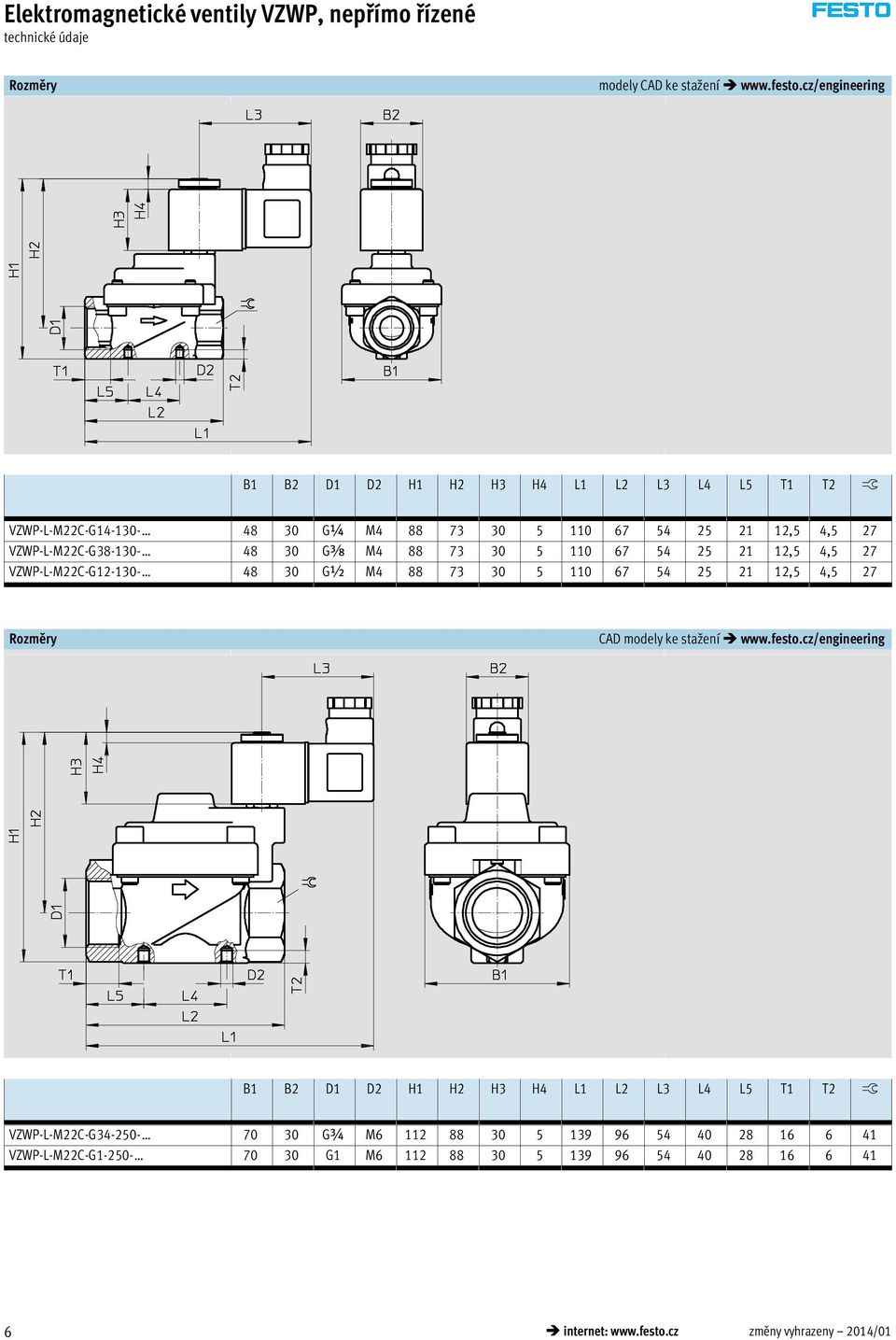 VZWP-L-M22C-G38-130- 48 30 Gy M4 88 73 30 5 110 67 54 25 21 12,5 4,5 27 VZWP-L-M22C-G12-130- 48 30 G½ M4 88 73 30 5 110 67 54 25 21 12,5 4,5 27 Rozměry