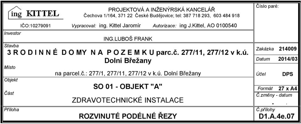 č. 277/, 277/2 v k.ú.