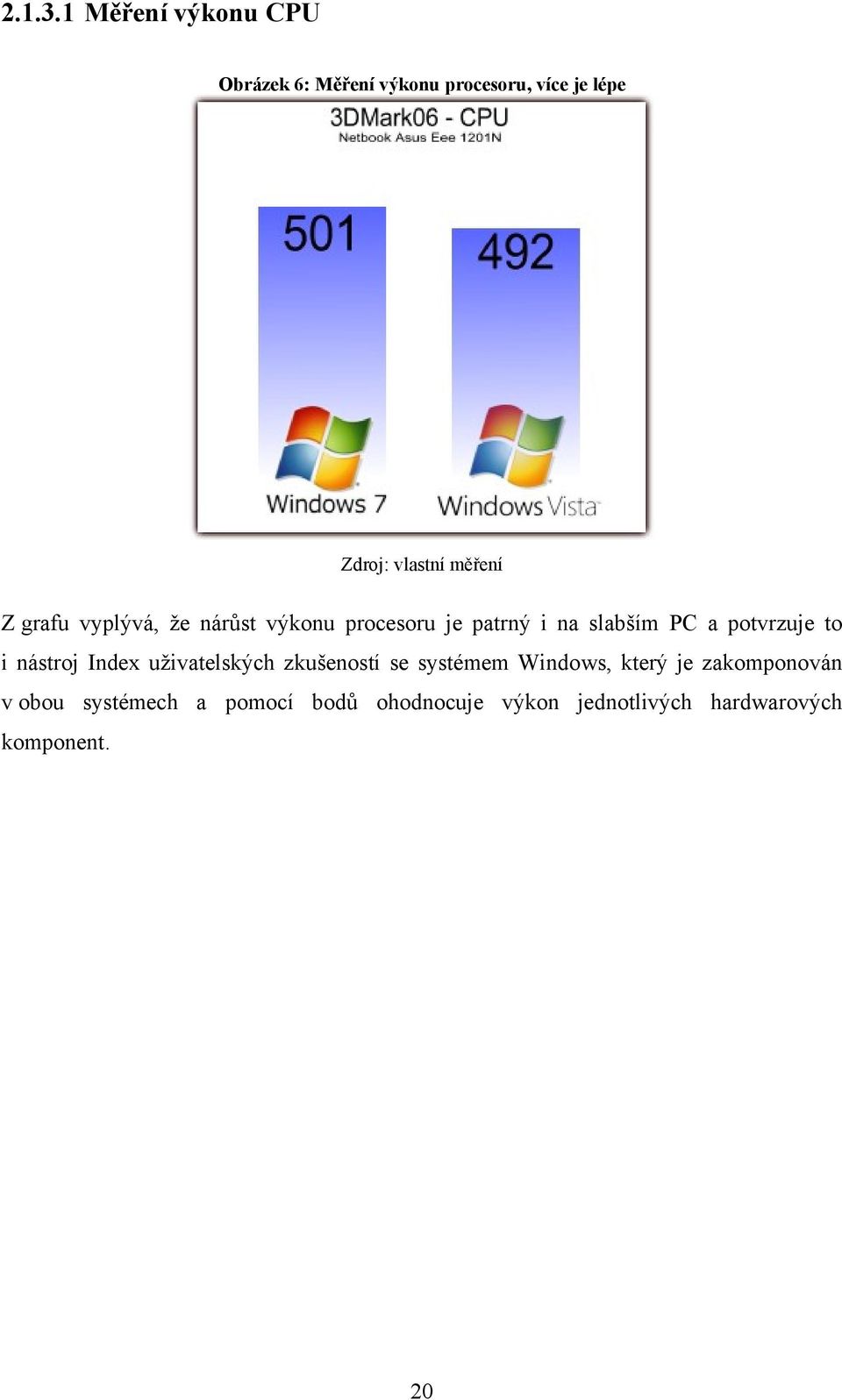 měření Z grafu vyplývá, ţe nárůst výkonu procesoru je patrný i na slabším PC a potvrzuje