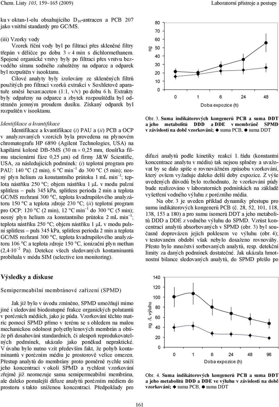 Spojené organické vrstvy byly po filtraci přes vrstvu bezvodého síranu sodného zahuštěny na odparce a odparek byl rozpuštěn v isooktanu.