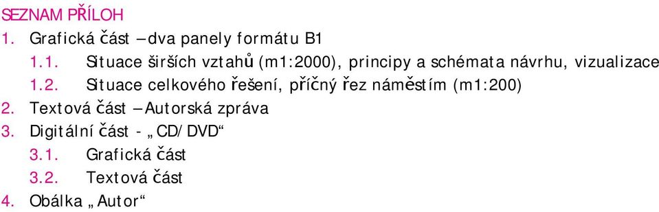 1.1. Situace širších vztahů (m1:2000), principy a schémata návrhu,