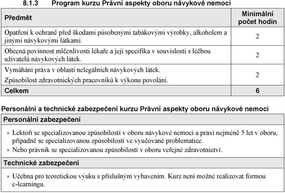 Zp sobilost zdravotnických pracovník k výkonu povolání.