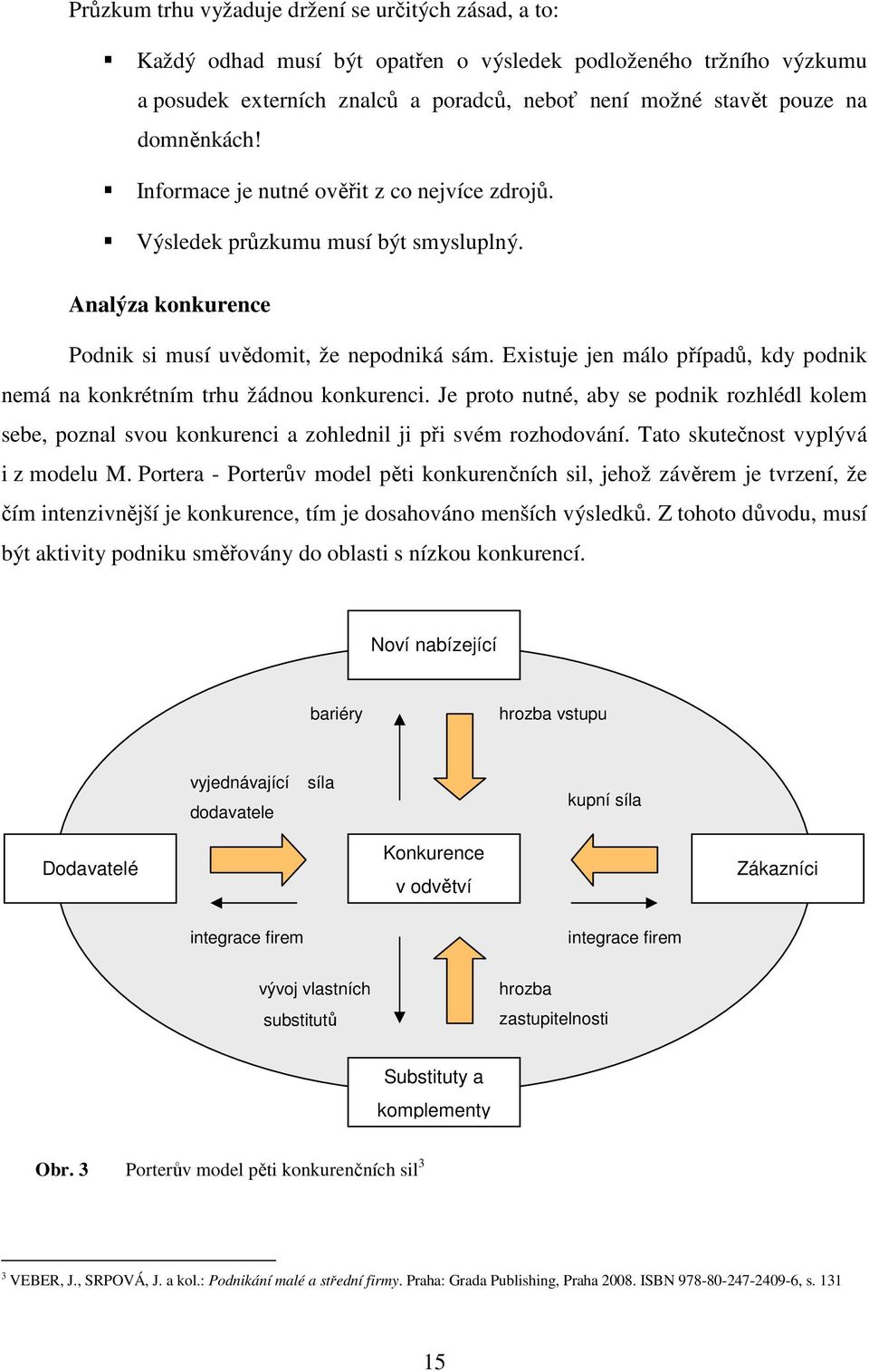 Existuje jen málo případů, kdy podnik nemá na konkrétním trhu žádnou konkurenci. Je proto nutné, aby se podnik rozhlédl kolem sebe, poznal svou konkurenci a zohlednil ji při svém rozhodování.