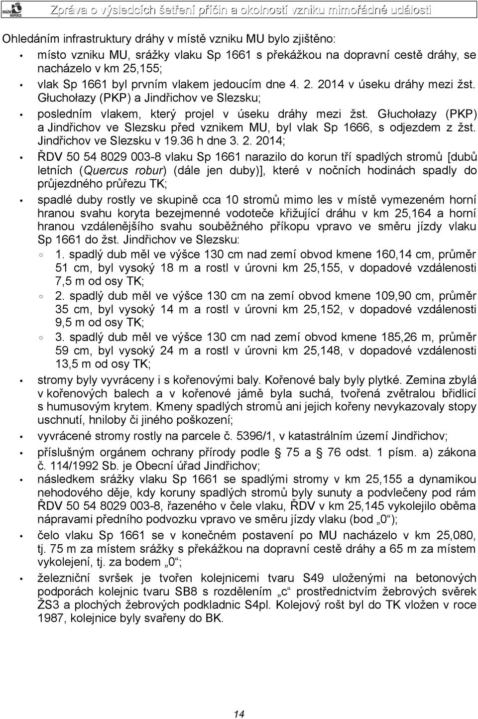 Głuchołazy (PKP) a Jindřichov ve Slezsku před vznikem MU, byl vlak Sp 1666, s odjezdem z žst. Jindřichov ve Slezsku v 19.36 h dne 3. 2.