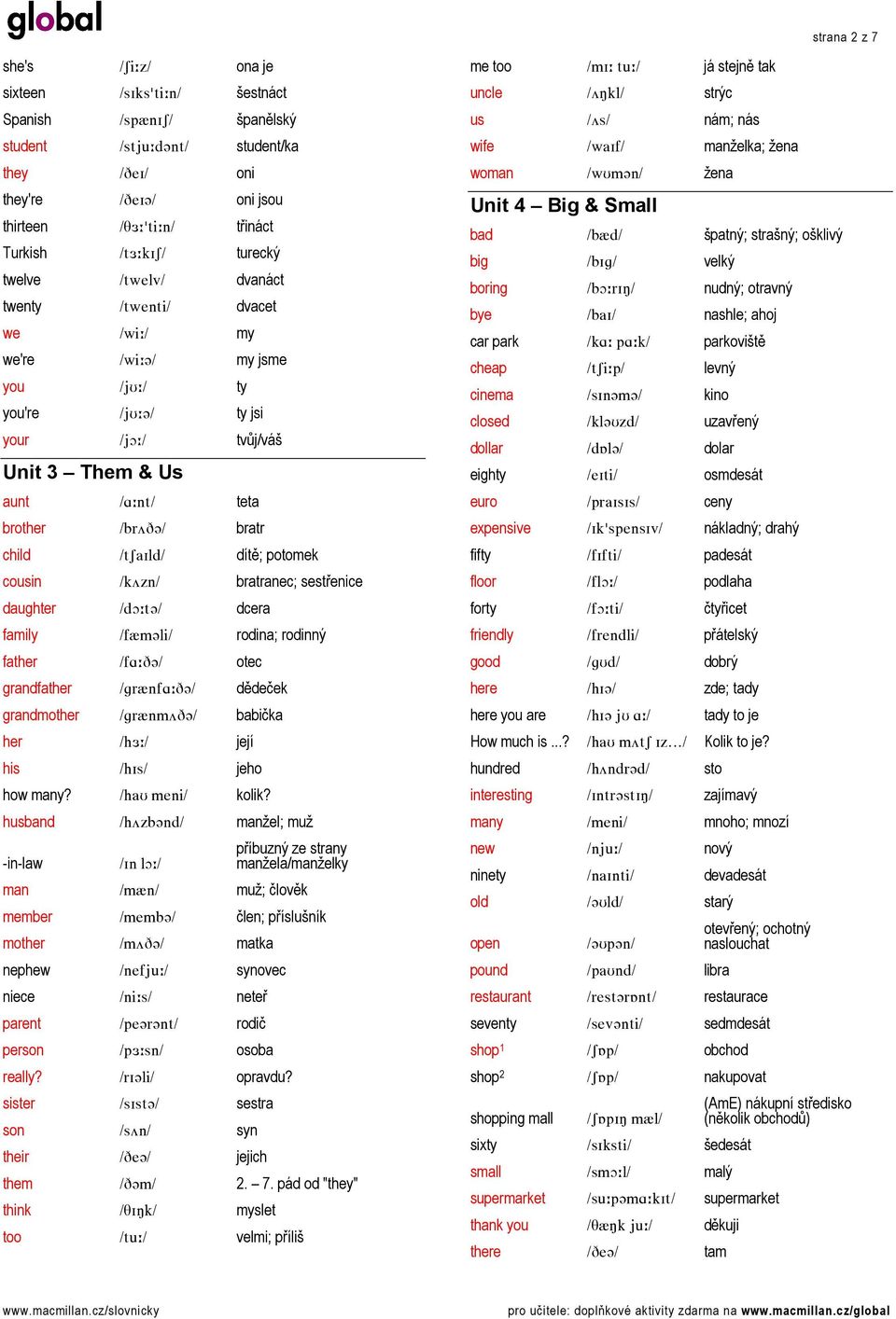 teta brother LÄê¾a]L= bratr child Líp~fäÇL= dítě; potomek cousin Lâ¾òåL= bratranec; sestřenice daughter LÇlWí]L= dcera family LÑôã]äáL= rodina; rodinný father LÑ^Wa]L= otec grandfather LÖêôåÑ^Wa]L=