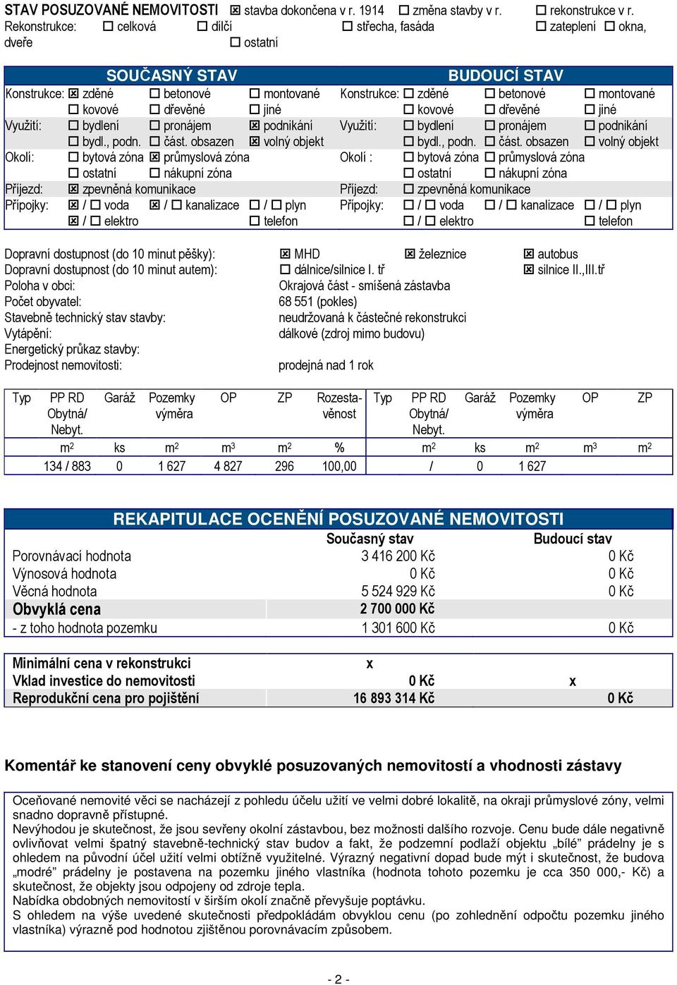 kovové dřevěné jiné Využití: bydlení pronájem podnikání Využití: bydlení pronájem podnikání bydl., podn. část.