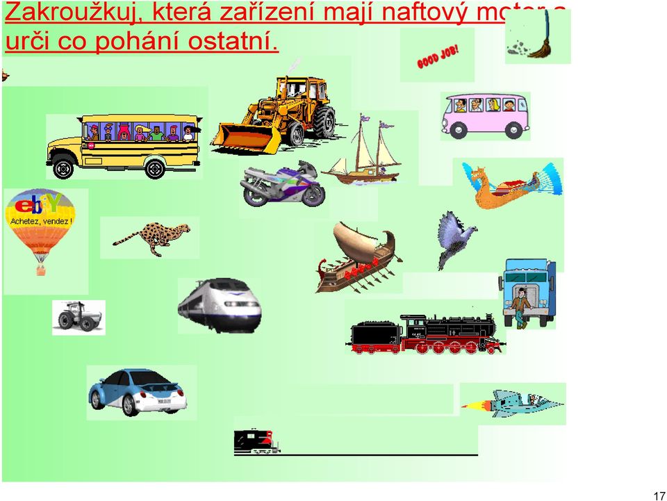 naftový motor a