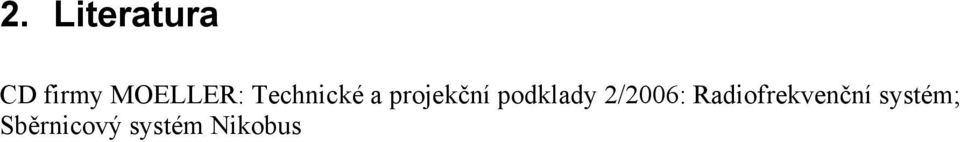 projekční podklady 2/2006: