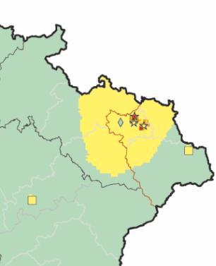 Roční průměrné koncentrace benzenu v letech 2002 2012 na vybraných stanicích; http://portal.chmi.