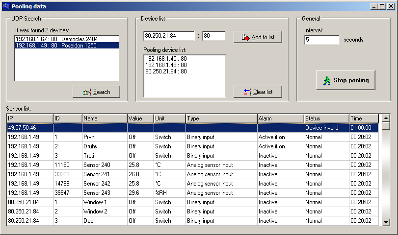 sensors. Can be used as a simple installation wizard in your application. This example uses the PosDamSDK.dll high-level library. It is written in Borland C++ Builder using the HWg SDK.