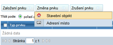 4. Změna TEA stavebního objektu Příklad: V tomto návodu změníme technicko-ekonomické atributy (TEA) u existujícího stavebního objektu (založení stavebního objektu viz kapitola 4)).