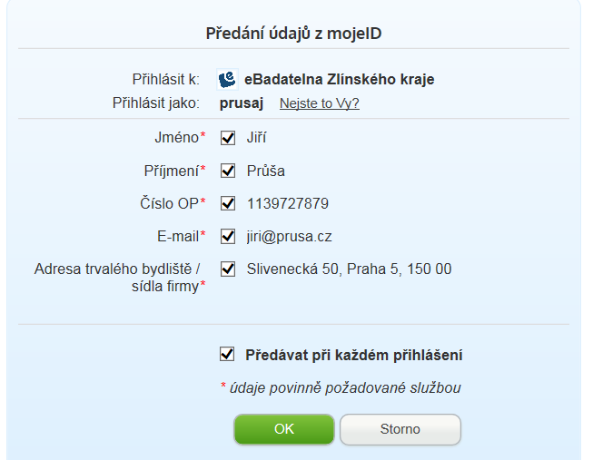 přístup k veřejným i soukromým službám. Uživatel by měl mít možnost volby ze státních i soukromých nástrojů tak, jak předpokládá eidas. Doporučení ICT Unie.