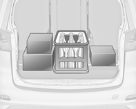 Úložné prostory 97 Montáž střešního nosiče Vozidla se střešními ližinami Vozidla bez střešních ližin Informace o nakládání Připevněte střešní nosič do prostoru otvorů, který je na obrázku vyznačen
