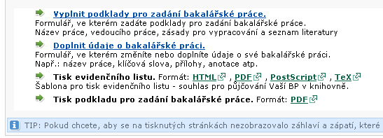 STAG poznámka -pokud studujete magisterský studijní obor,