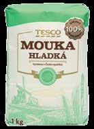 Tesco Mouka 1 kg, více druhů Akce platí od 19. 10. do 1. 11.