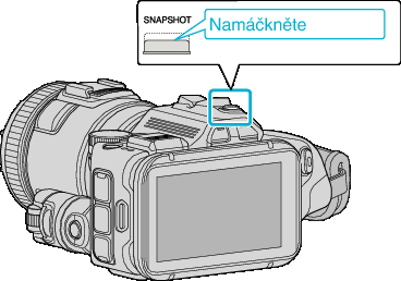 Záznam Pořizování statických snímků v automatickém režimu 5 Pořiďte statický snímek Pokud zvolíte režim Intelligent Auto, nemusíte si dělat starosti s žádnými podrobnými nastaveními při záznamu