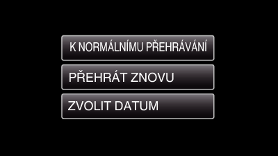 Přehrávání PŘEHR STRUČ SOUHRN Můžete si přehrát stručný přehled zaznamenaných videosouborů (Přehrání stručného přehledu) Tato funkce se hodí pro rychlé ověření obsahu videí (Video soubory zaznamenané