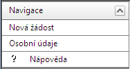 ~ 15 ~ V pravé části okna je umístěn šedivý panel s poli pro přihlášení. Tento panel slouží pro standardní přihlášení již zaregistrovaného uživatele aplikace.