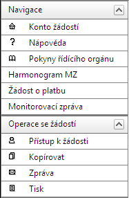 ~ 21 ~ Uživatelská tlačítka aplikace Tato tlačítka jsou hlavním nástrojem pro editaci polí. Nejčastěji jsou využívána tato: Nový záznam slouží k přidání další položky, osoby, adresy apod.