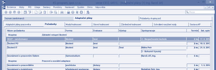 Evidence uchazečů o zaměstnání výběrová řízení Získávání zaměstnanců je činnost, která má zajistit, aby volná pracovní místa v podniku přilákala dostatečné množství odpovídajících uchazečů o tato