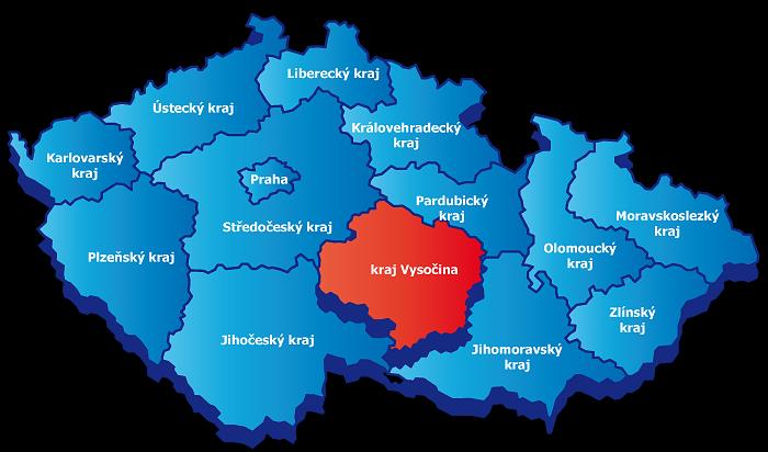 Hlavním městem je Nové Veselí, které si zvolil za své sídlo prezident Miloš Zeman. Největší město je Žďár nad Sázavou, další významnou aglomerací je metropole Škrdlovice.