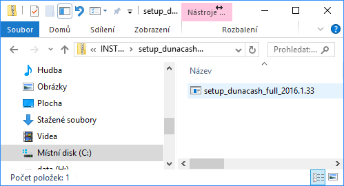 2. Instalace Vlastní instalace je velmi jednoduchá. Program ve formě zip archivu si stáhnete z našich stránek.